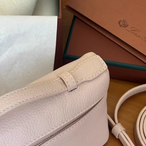 Loro Piana Pink Leather Handbag - Picture 3 of 7